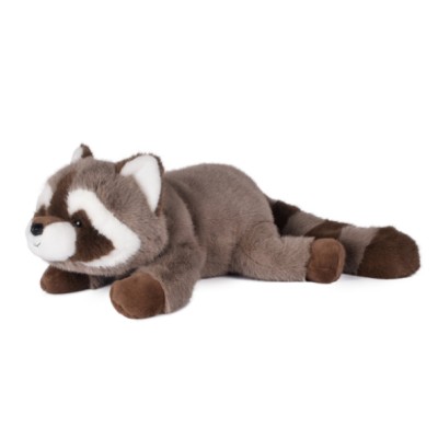 Peluche lestée Raton Laveur marron - 32 cm