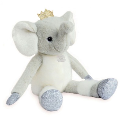Peluche Eléphant Gris - 35 cm