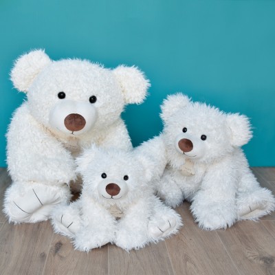 Pat'ours - Peluche ours polaire