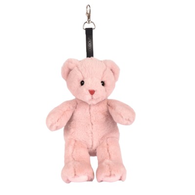 Bijou de Sac Ours en Peluche - Porte-clés 20 cm - Rose clair