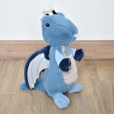 Peluche Dragon Bleu - 30 cm