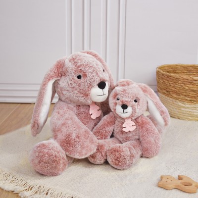 Peluche Lapin rose Sweety mousse