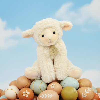 Peluche agneau Vintage - Ivoire - 30 cm