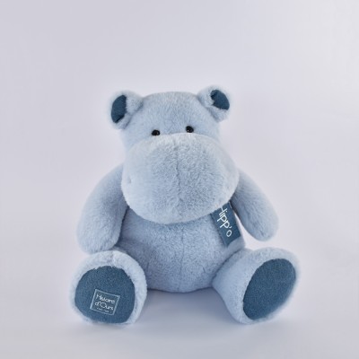 Peluche Hippo Blue jean