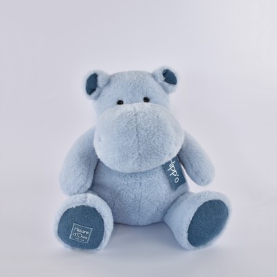 Peluche Hippo Blue jean 40 cm