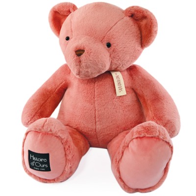 Universal - Peluche ours en peluche géant farci rose (120 cm) - Doudous -  Rue du Commerce