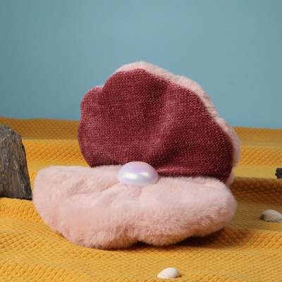 Peluche Coquillage rose -17 cm
