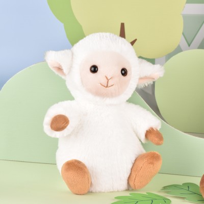 Peluche mouton ivoire - 20 cm