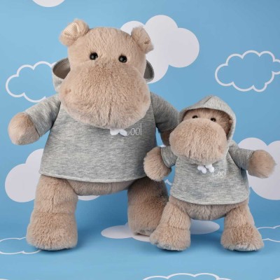 Peluche Hippopotame CHILLY MAX 20 cm
