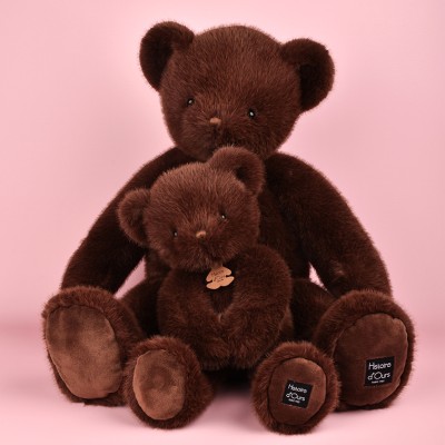 Ours en peluche Clémentin Marron Chocolat