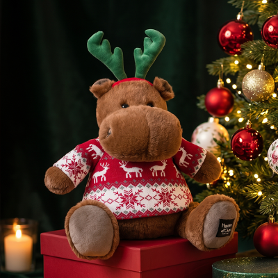 Peluche Hippopotame KRIS COZY - 38 cm