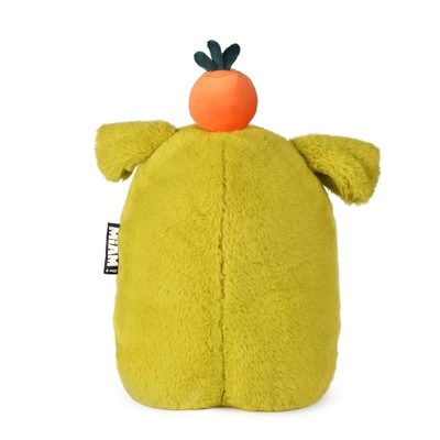 MIAM ! - Peluche Laurent Jade - Vert Orange - 50 CM