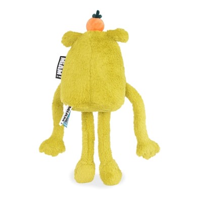 MIAM ! - Peluche Laurent Jade - Vert Orange - 40 cm