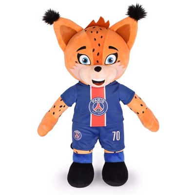 Peluche XXL PSG Mascotte Officielle - Germain Le Lynx 50 cm