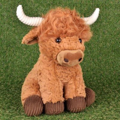 Vache ecossaise en peluche - Puy du Fou - 30 cm
