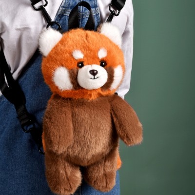 Sac à dos Panda roux - 28 cm - Podcoll