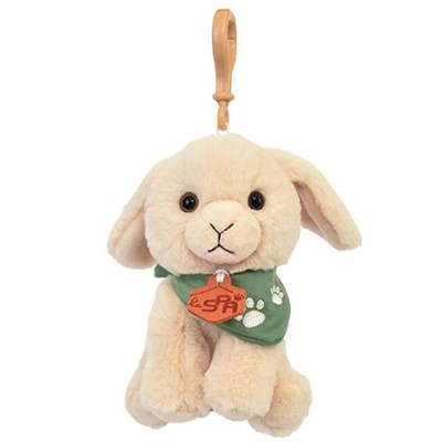 Porte clé - Bijou de sac X SPA - Lapin Beige 13 cm