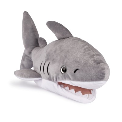 Marionnette Requin gris - 30 cm- TRÉSORS MARINS -