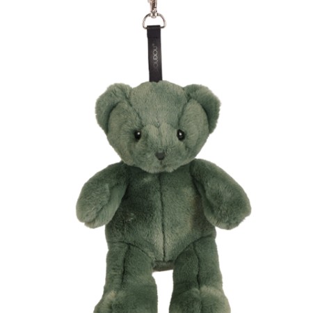 Bijou-Sac Ours en Peluche Vert - Porte-clés 20 cm