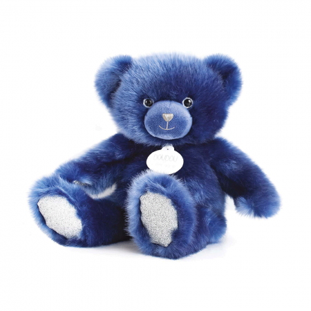 Histoire d'ours - Ours en peluche bleu marine Collection