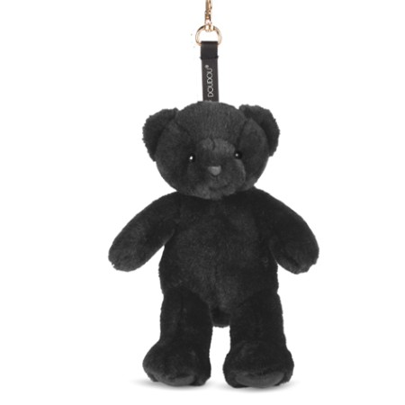 Bijou-Sac Ours en Peluche Noir - Porte-clés 20 cm