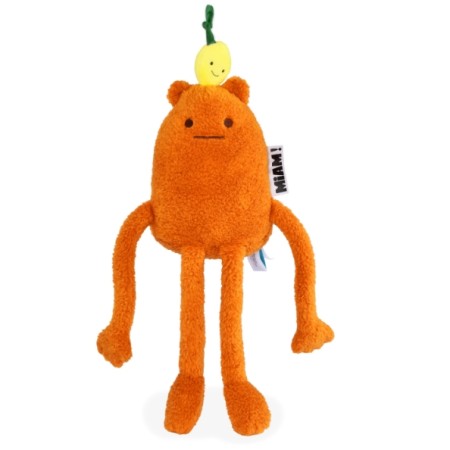 MIAM ! - Peluche John Lemon - Orange citron 40 cm