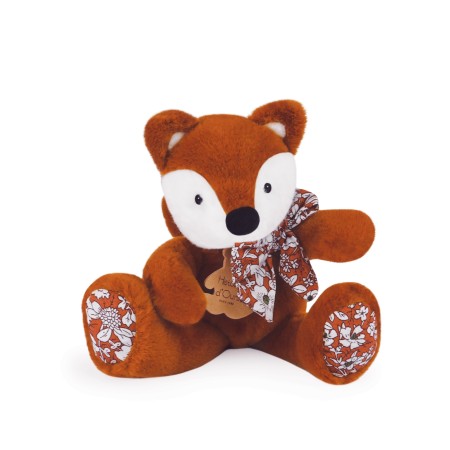 Peluche pantin renard roux -20 cm