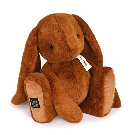 Peluche lapin marron capuccino - LE LAPIN - Histoire d'ours - HO3247