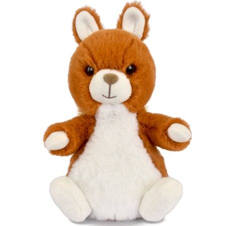 Peluche Ecureuil assis roux