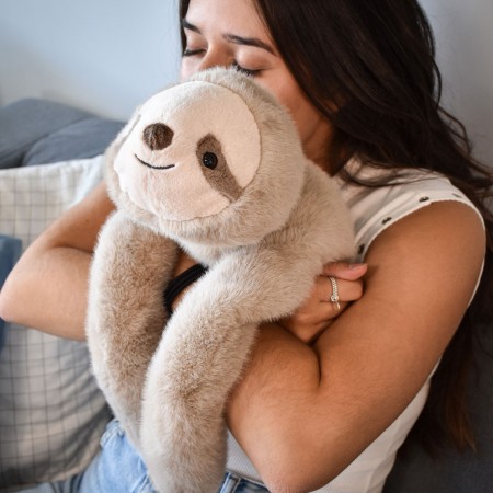 Peluche lestée Paresseux - 50 cm - Podcoll