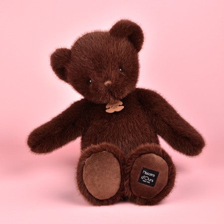 Ours en peluche Clémentin Marron Chocolat