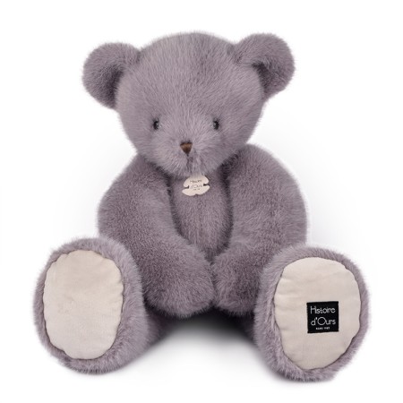 Ours en peluche Clémentin Lavande - 60 cm