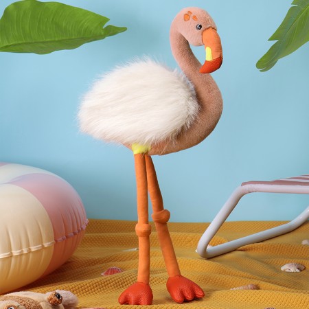 Flamant rose Peluche 50 cm