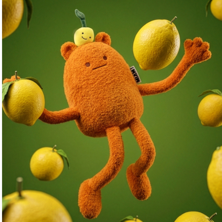 MIAM ! - John Lemon - Orange citron 60 cm