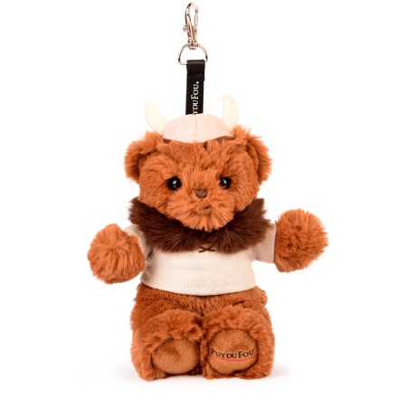 Ours Viking en peluche marron - Puy du Fou