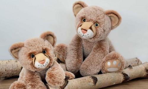 Ours en peluche marron nude - Collection - Doudou et compagnie