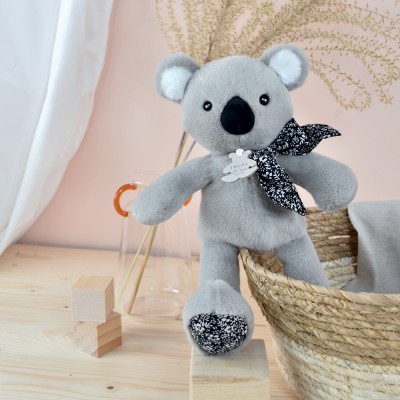 Peluche Koala Gris - 25 cm - Copains Câlins