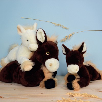 Peluche Cheval allongés