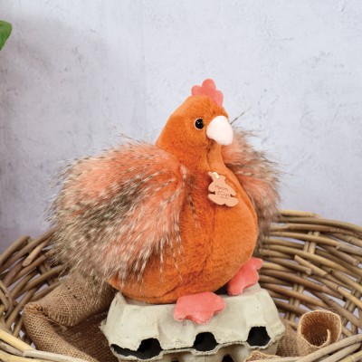 Peluche poule "Poulette"