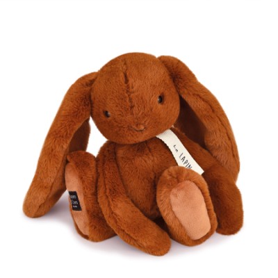 Peluche lapin marron cappucino - LE LAPIN