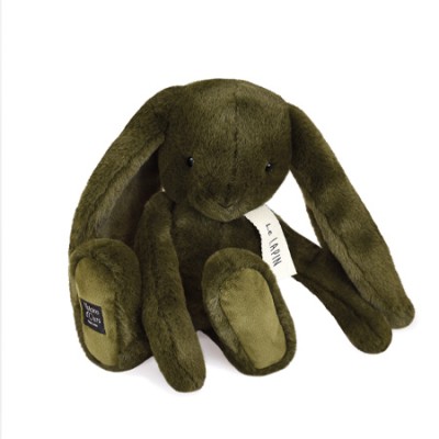 Peluche lapin vert Kaki- LE LAPIN