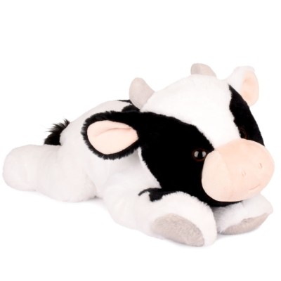 Peluche vache - 40 cm - Les Allongés Stretch