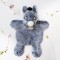 Marionnette à main âne gris chiné - Histoire d'ours