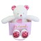 DC4373.OURS JE T'AIME en sac cadeau - 25 cm