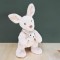 Peluche kangourou avec bebe beige clair grandes oreilles - Histoire d'ours