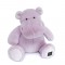 peluche hippopotame violet 40cm Histoire d'ours HO3115