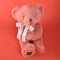 Peluche personnalisée St Valentin - Ours en peluche rose - Je t'Aime - 40 cm -HO3233.jpg