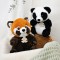 Peluche panda assis blanc et noir - 20 cm- HO3272-1.jpg