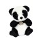 Peluche panda assis blanc et noir - 20 cm - HO3272.jpg