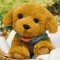 Chien en Peluche Beige 16 cm - SPA Collection - ho3312-1.jpg